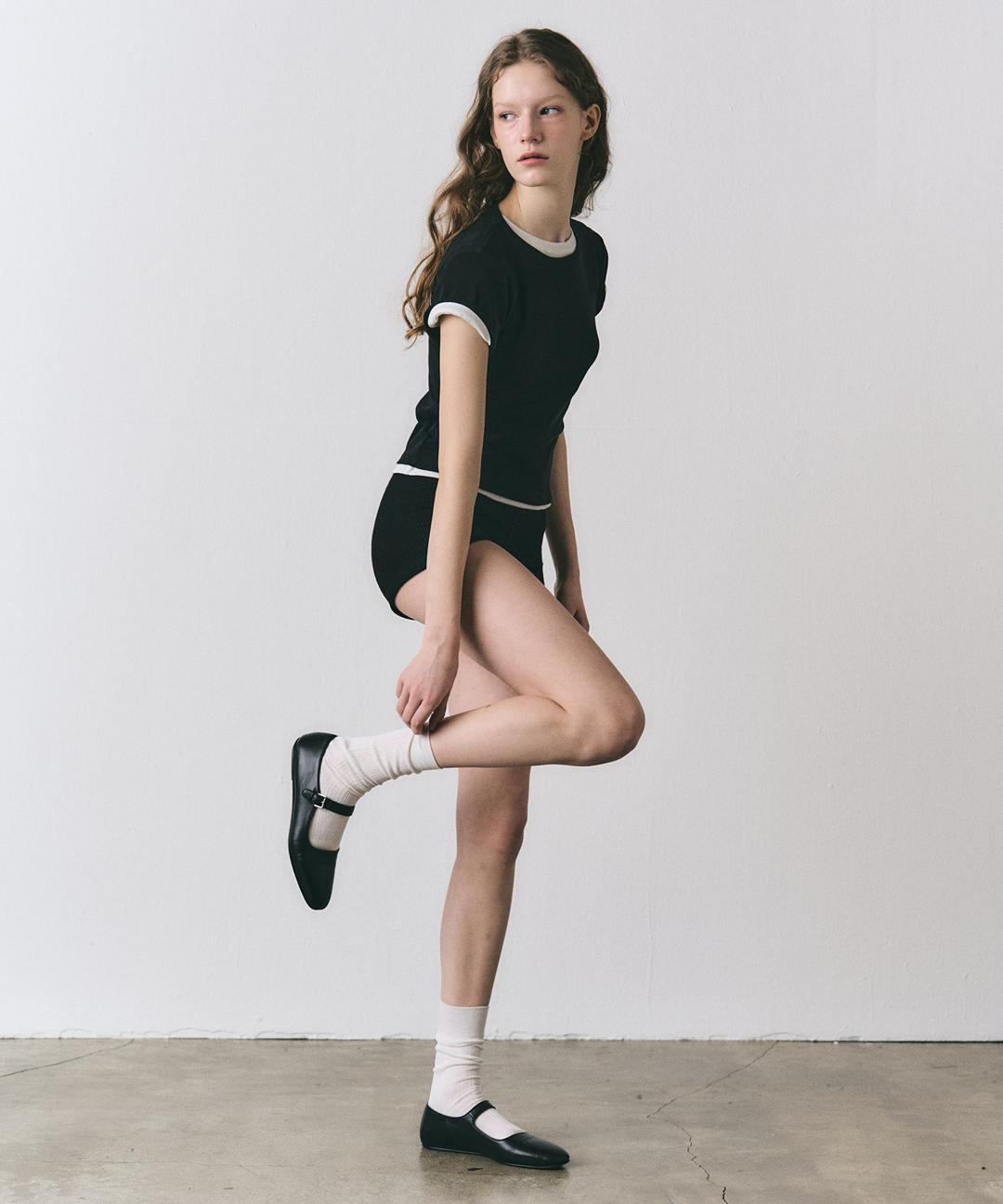 Soft Round T-shirt_Black