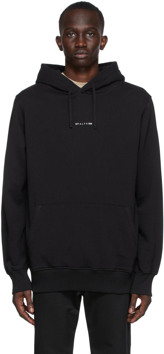 Black Collection Logo Hoodie