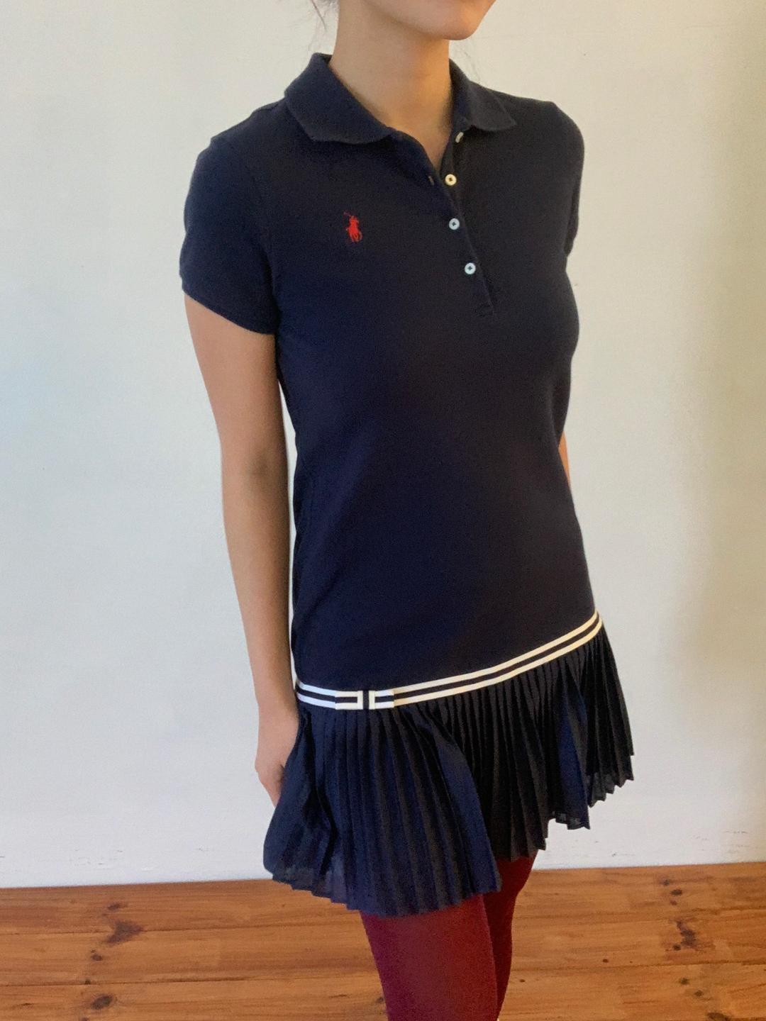 POLO RALPH LAUREN Pleats Layered Dress