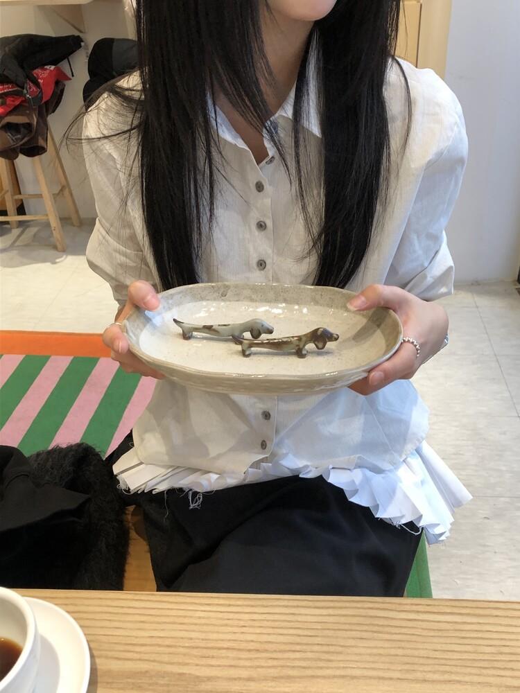 튜프티 (best) maison button shirt - ivory