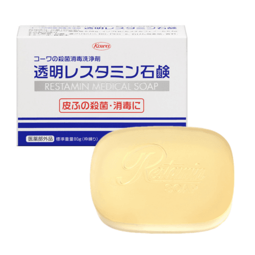 레스타민 코와 투명비누 80G