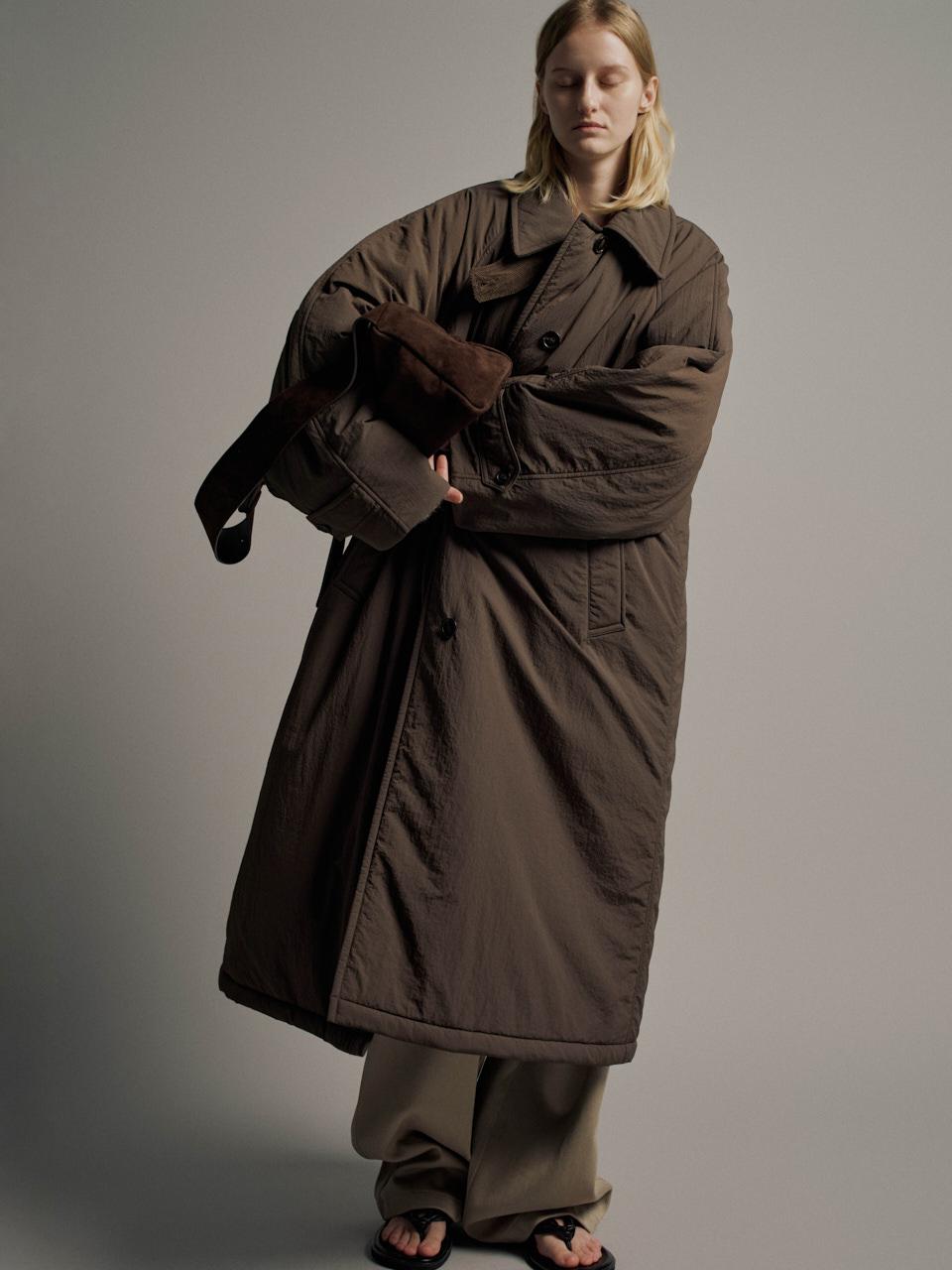 [2차 12/10예약배송] 오버핏 발마칸 패디드 코트_brown