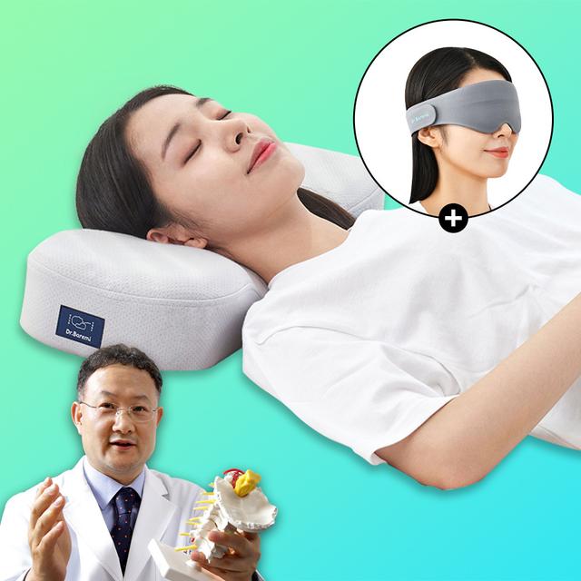 목디스크베개 경추베개 일자 목베개 기능성베개 낮은 낮잠 숙면 옆으로자는 수면 : 바른백화점
