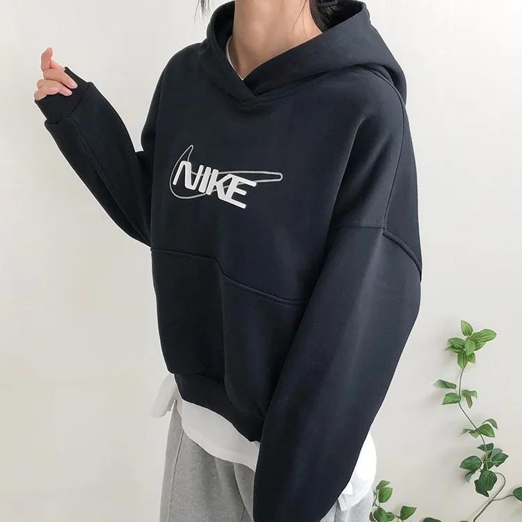 나이키 걸즈 여성 스포츠웨어 오버핏 후드 9420