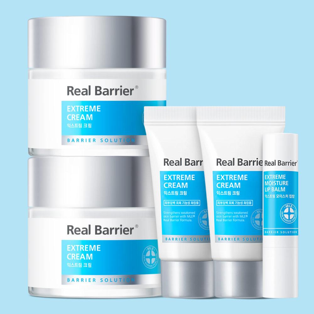 [리얼베리어] [1+1] 익스트림 크림 50ml [JAR] [증정 : 익스트림 크림 25mlx2+모이스처 립밤 1ea](1/22~2/6)
