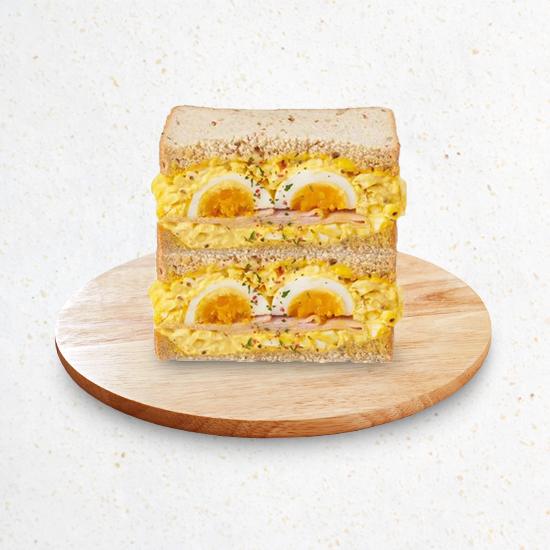 반숙란샌드위치