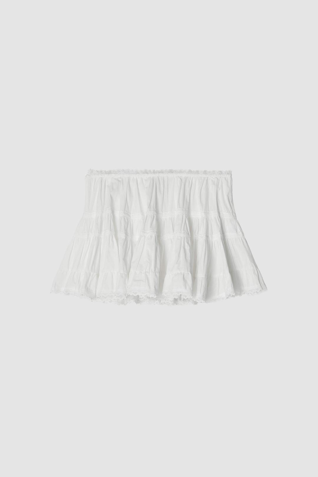 Mandy White Skirt