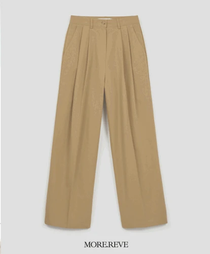 [당일배송][자체제작][봄가을ver.] 올데이 와이드 코튼팬츠 (3color)