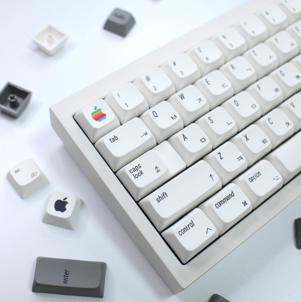 애플 한글  키캡 XDA PBT 염료승화 127키 한무무