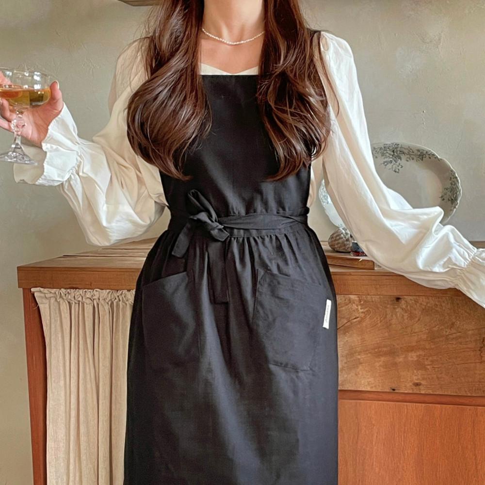 아미앙스 공방 플로리스트 원피스 주방 카페 앞치마 : 아미앙스