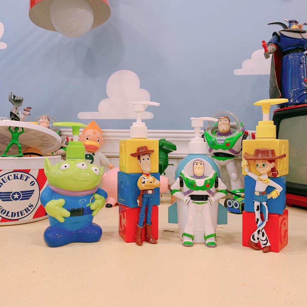 토이스토리 샴푸통 / 제시 우디 버즈 샴푸통 욕실 디스펜서