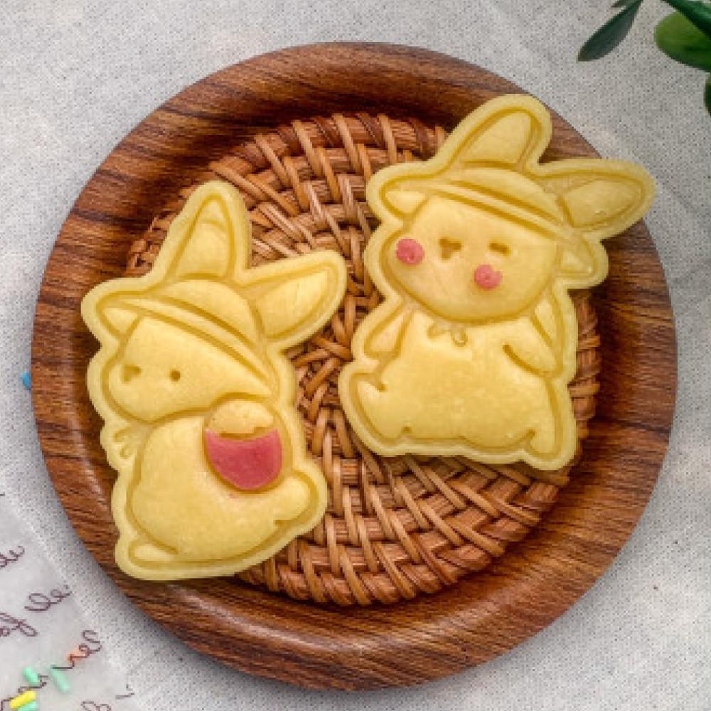 소풍가는 토끼 쿠키커터 어린이날 귀여운 쿠키틀