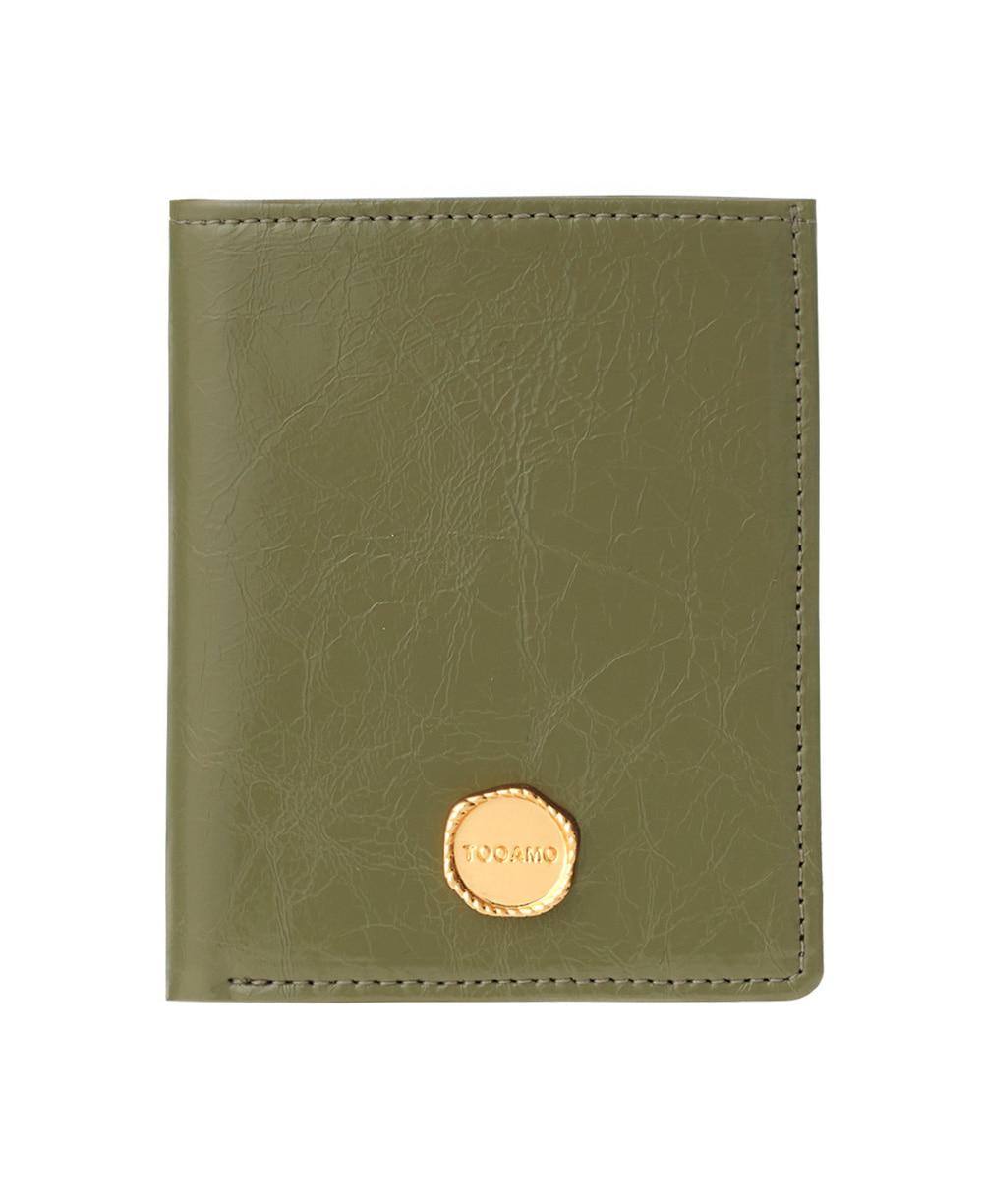 [BLACK FRIDAY]투아모 Bella Frame Wallet 벨라 프레임 반지갑 올리브 [소가죽]