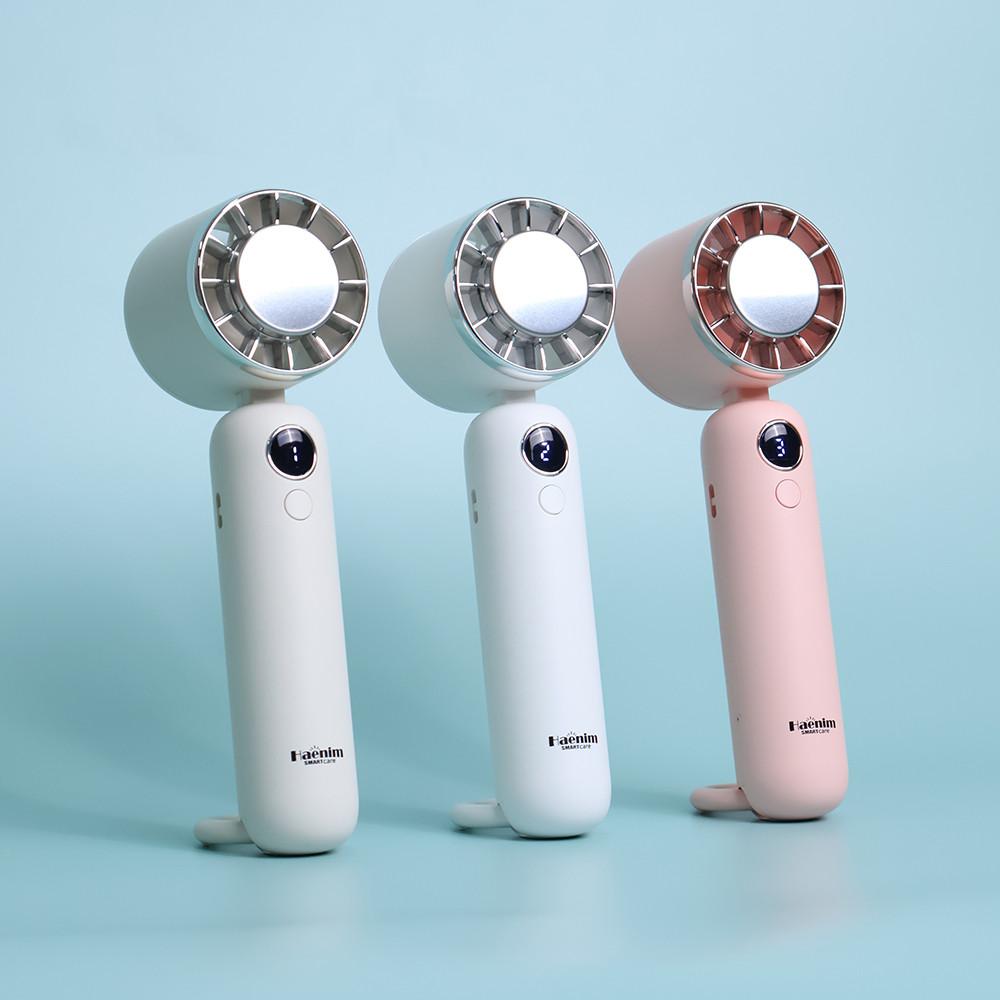 해님 아이스 쿨링 냉각 패드 휴대용 선풍기 미니