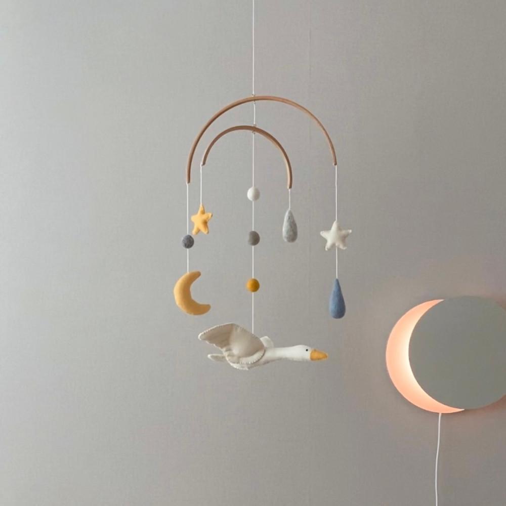 째째 신생아모빌 핸드메이드 양모펠트 아기모빌 출산선물