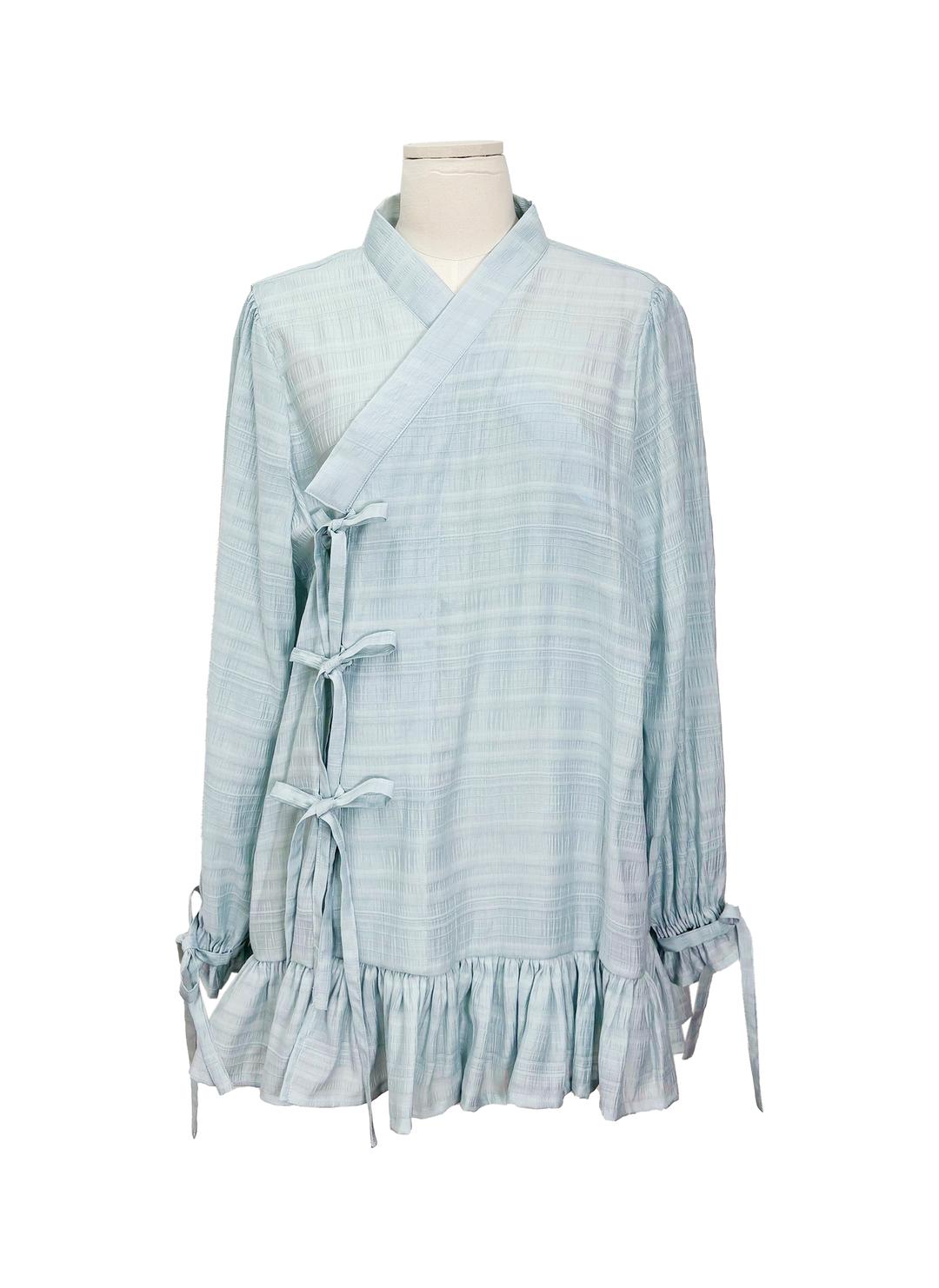 25 소라 링클 프릴 원피스