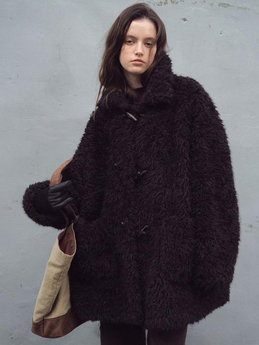 Toggle Point Fur Coat_CTO149(3color)