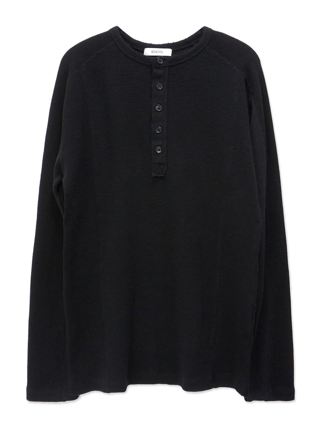 CORE:13 BUTTON LS T (BLACK)
