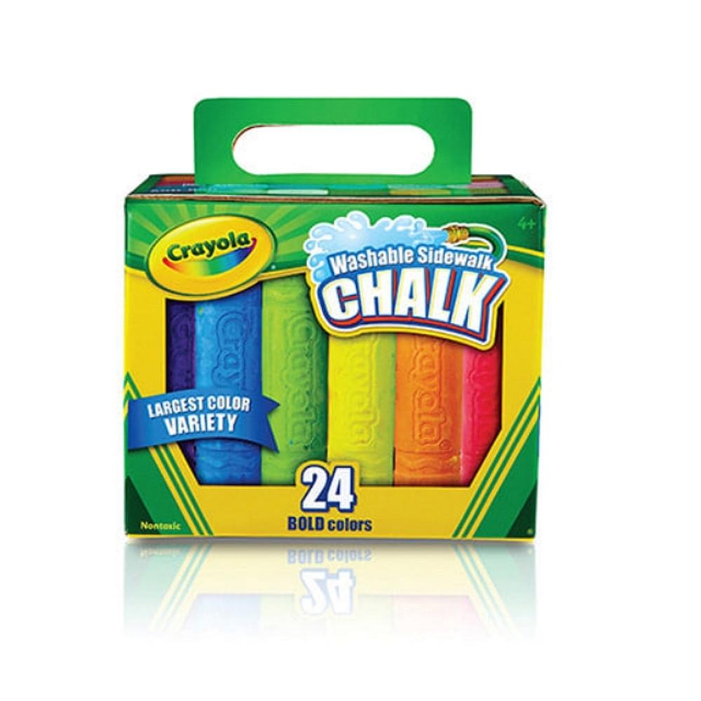 크레욜라 워셔블 수성 야외분필 모음