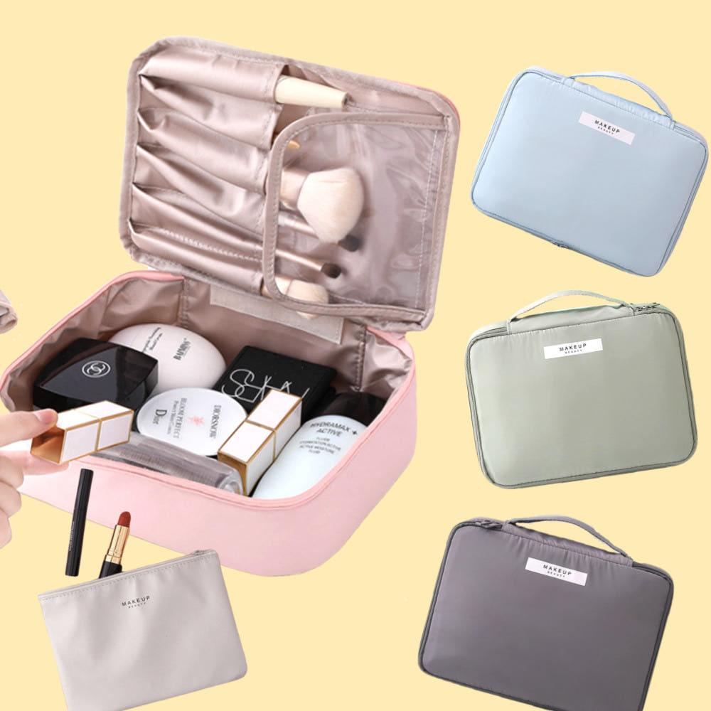 여행용화장품파우치 메이크업파우치 화장품가방 브러쉬