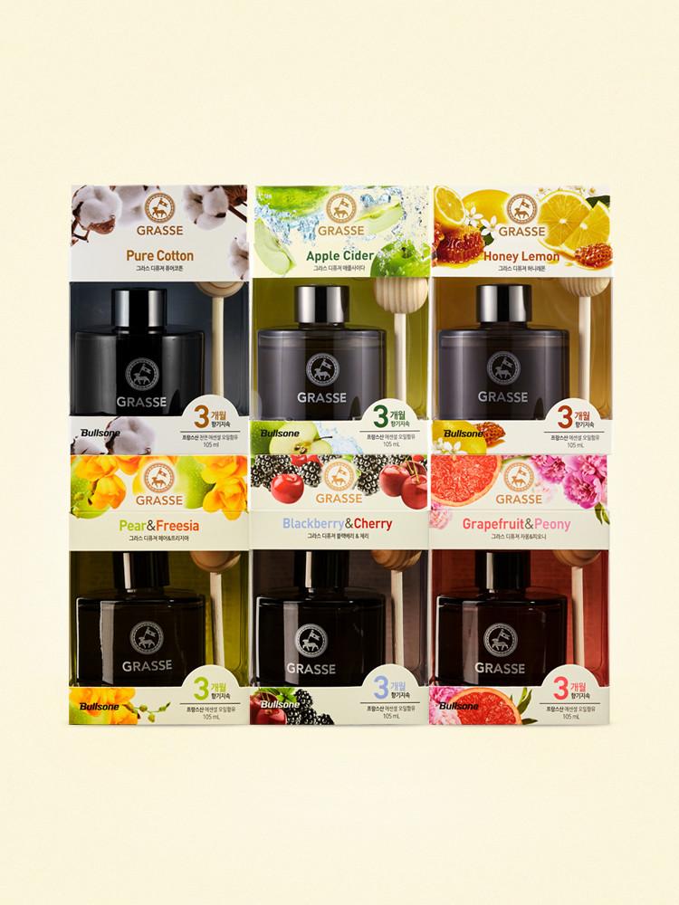 [불스원] 그라스 디퓨저(105ml) 6종 택1