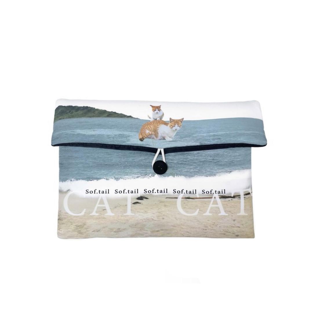 Sea Cat Laptop Pouch