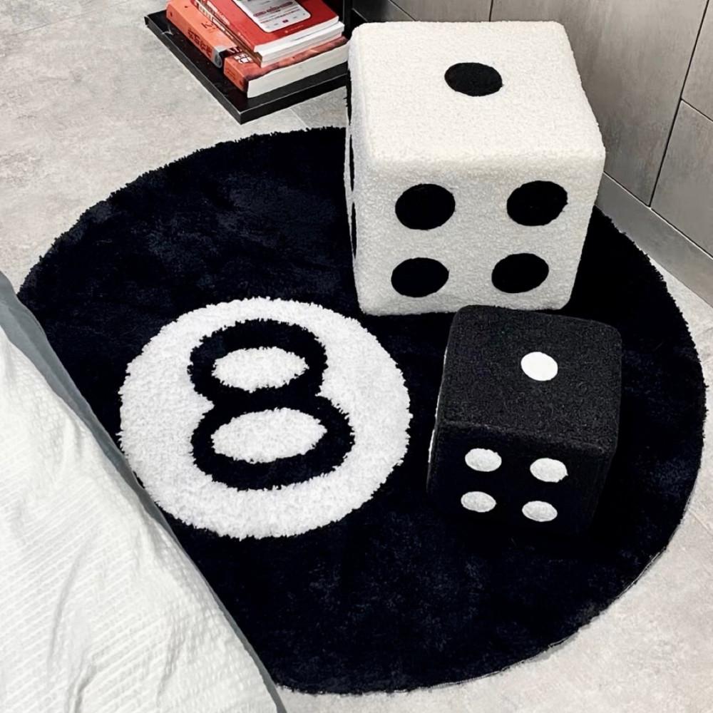 아워버셜 미니러그 원룸러그 원형 러그 스투시 미드센츄리 에잇볼 슈프림 나이키