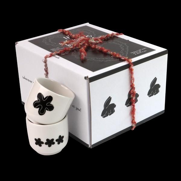 엘두들 FLOWER 술잔 (2개 세트)