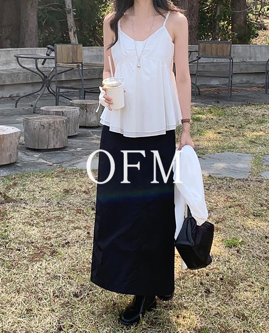 메리어라운드 [여름나일론스커트][썸머🍉][ofm] 나일론 맥시 롱 (sk)*뉴 컬러 추가 ♡