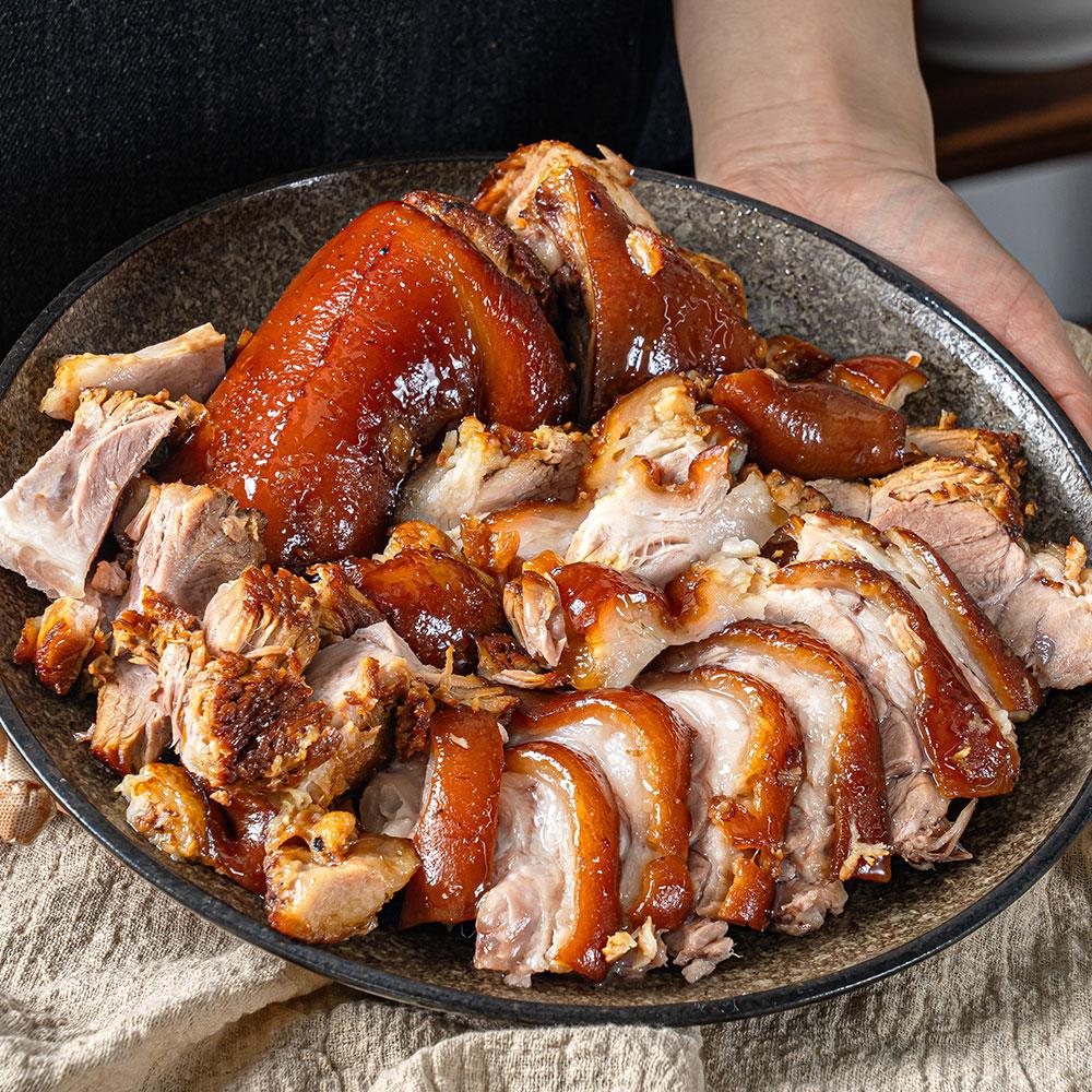 가성비 갑 흑마늘 순살 족발 불족발