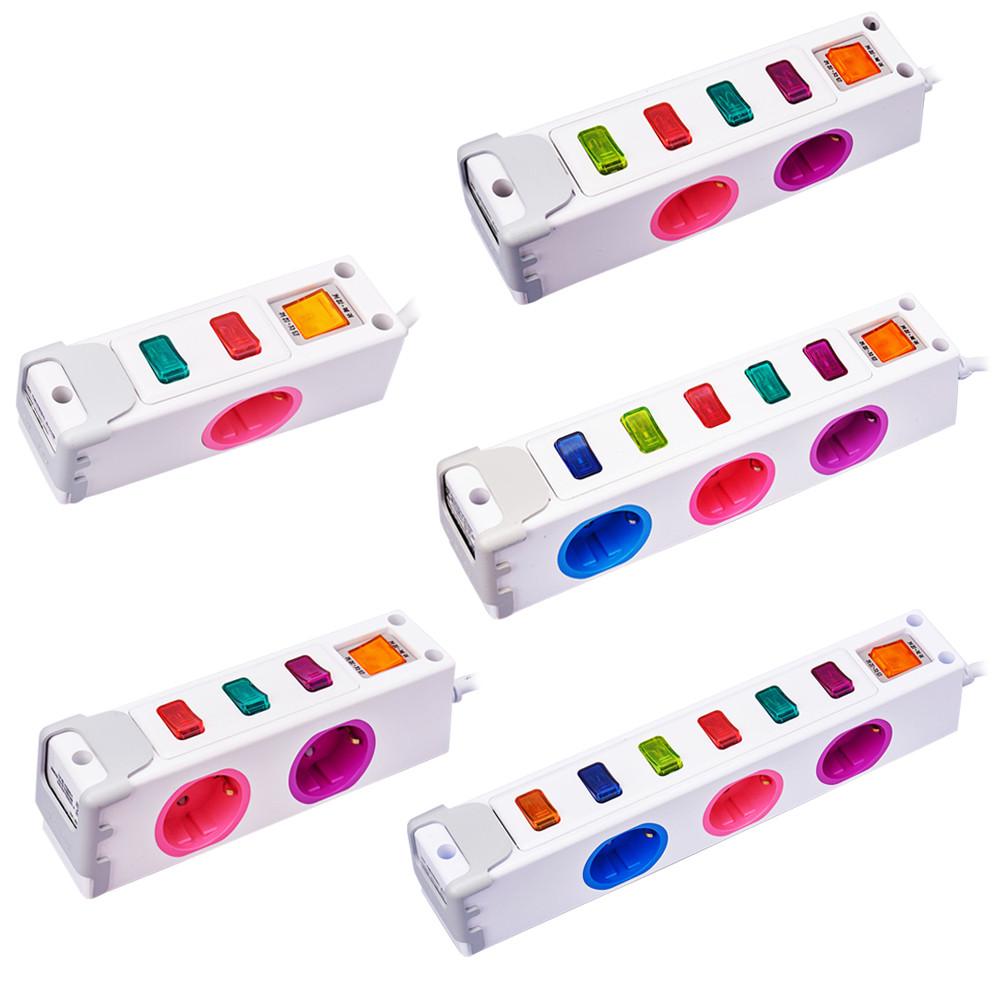 옆으로 2구 개별 멀티탭 USB 콘센트 예쁜 인테리어 멀티텝 멀티선 멀티캡 1.5m