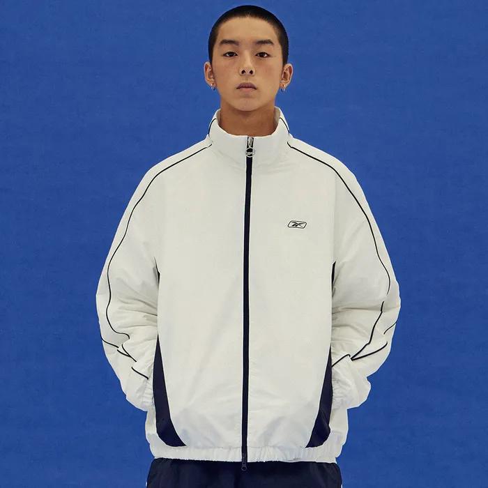 프리미어 트랙 경량 패딩 - 오프 화이트