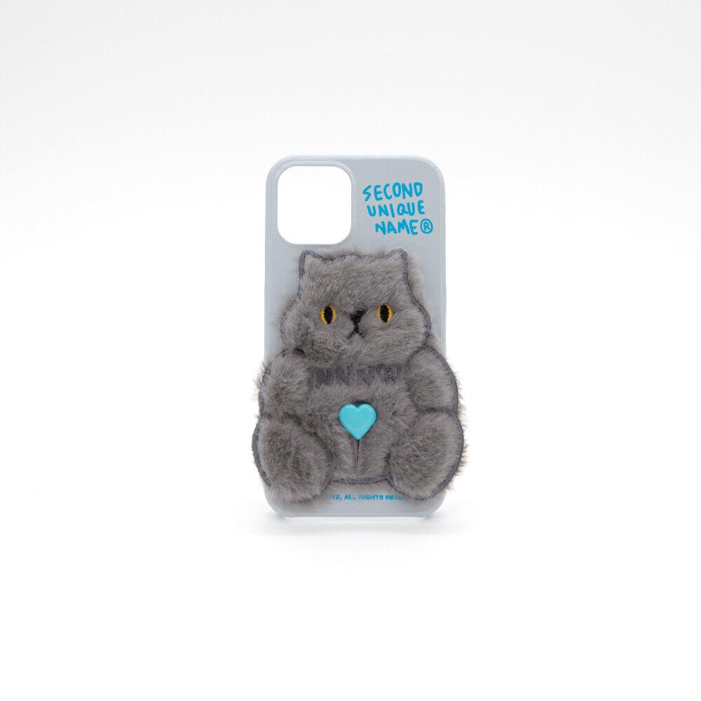 SUN CASE PATCH FUR CAT LIGHT GRAY