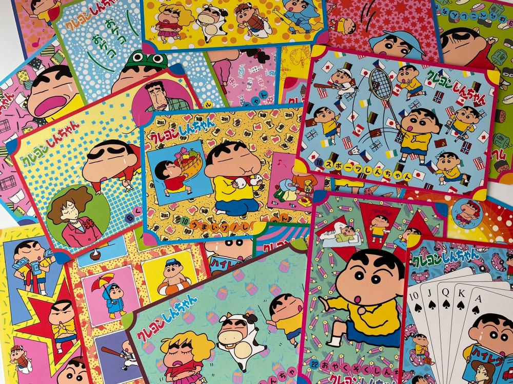 고전 짱구 점보카드 책받침