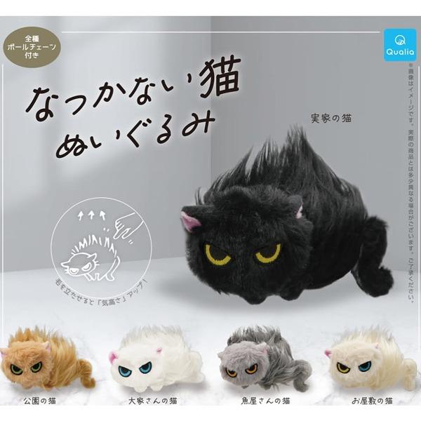 재발매 따르지 않는 고양이 봉제인형 캡슐토이 가챠