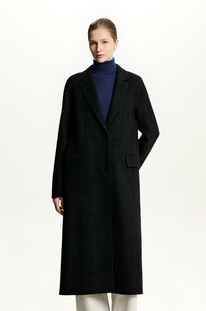 [DKNY] 핸드메이드 헤링본 코트