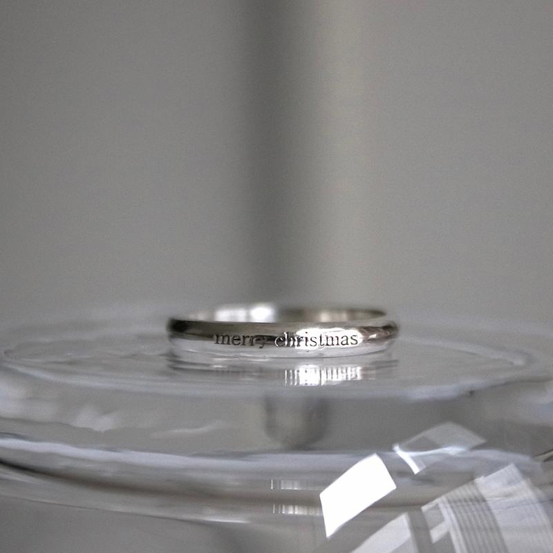 Ring finger (자유 각인 가락지 커플링 실버반지)