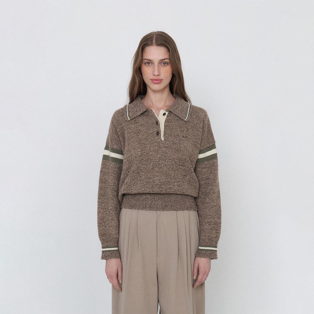 23FW MASON KNIT [BROWN]