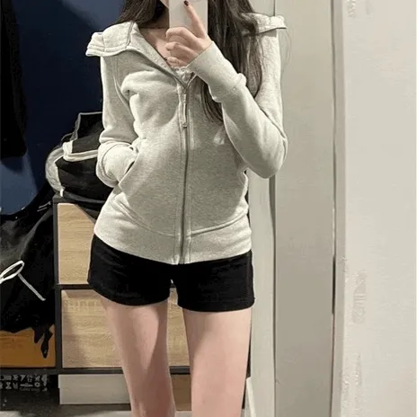 후드집업 후드 워머 데일리 꾸안꾸 4col