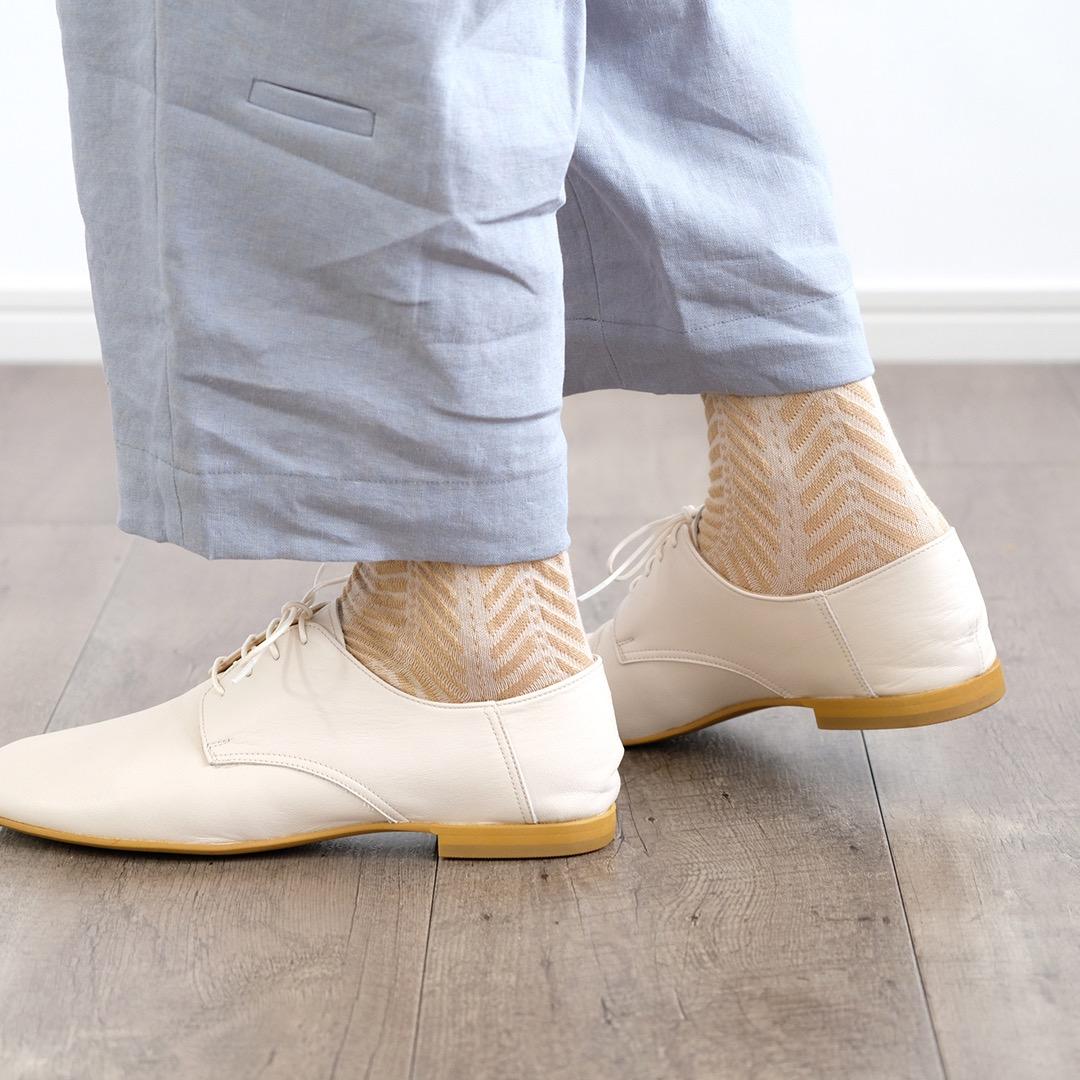 HCU124 Cotton Herringbone Crew
