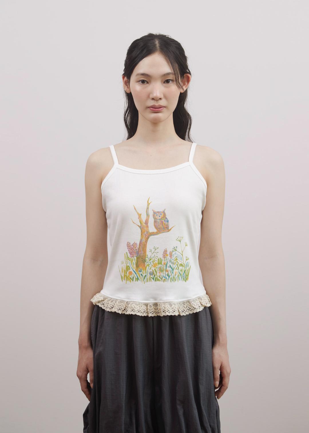 [EXCLUSIVE] ‘Arise’ Lace Tank / Ivory