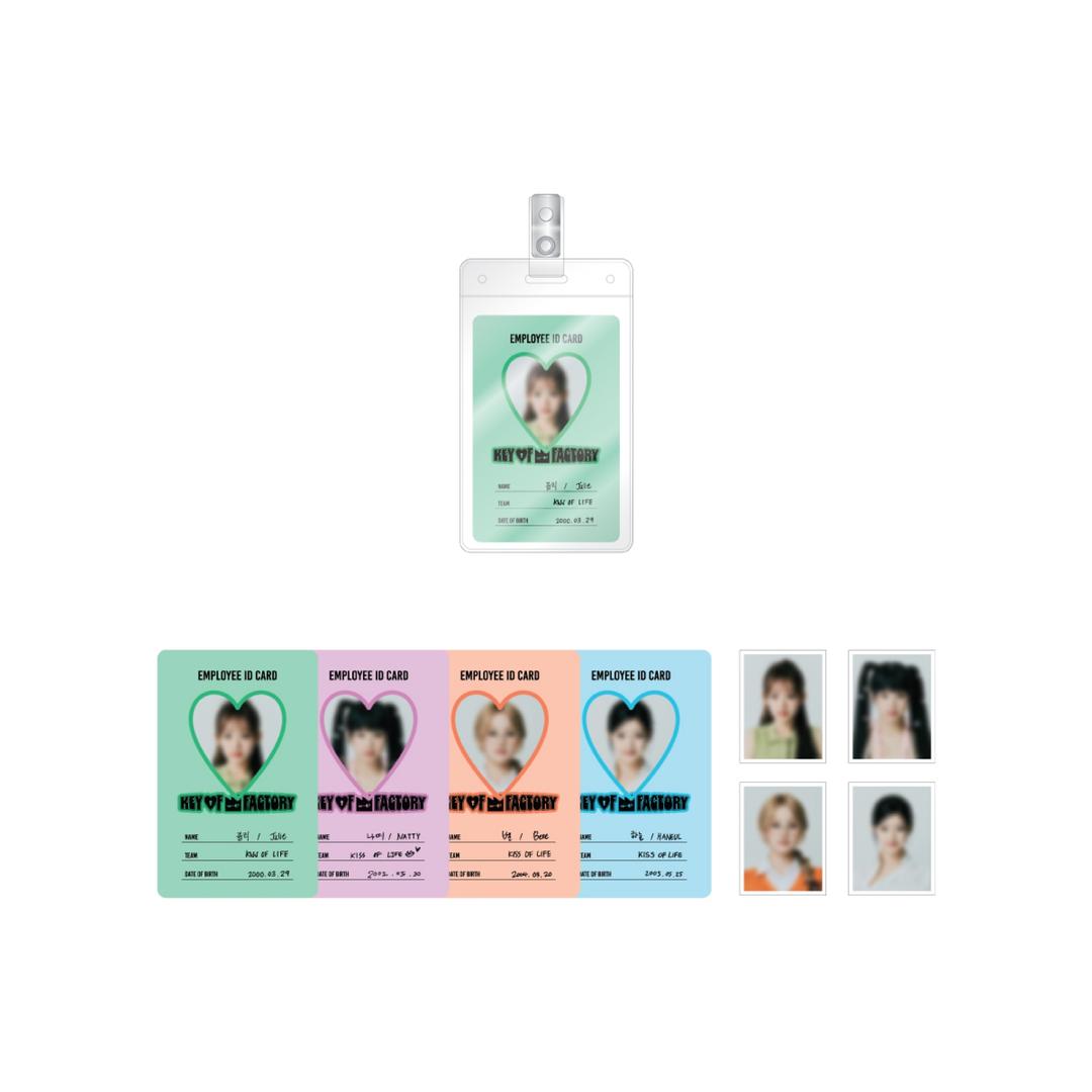 KISS OF LIFE - 04 아이디 카드 세트 / 2024 FAN-CON [KEY OF FACTORY] MD