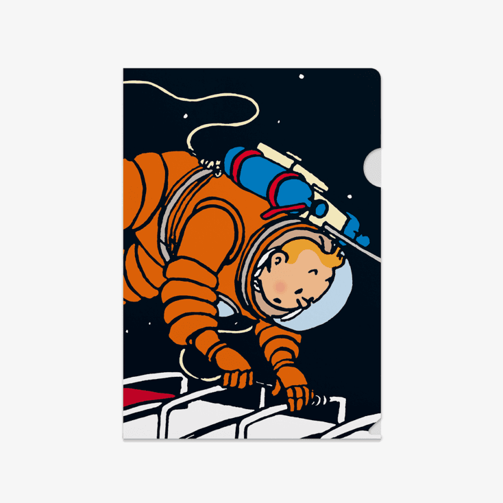 우주복 땡땡 A4 폴더