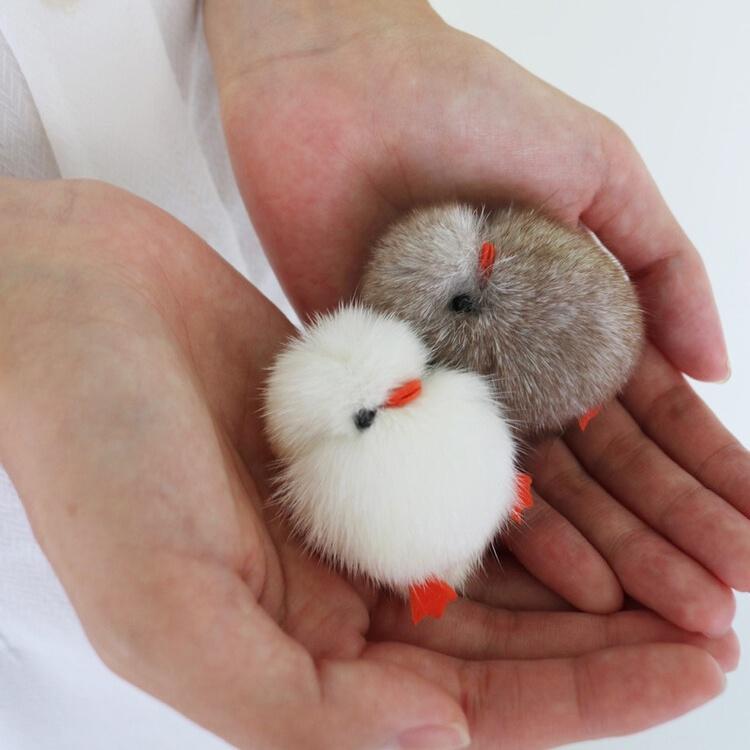 Cosymosy Baby Bird Keyring - 2 Color
