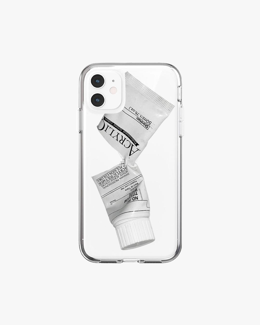 paint clear jelly case