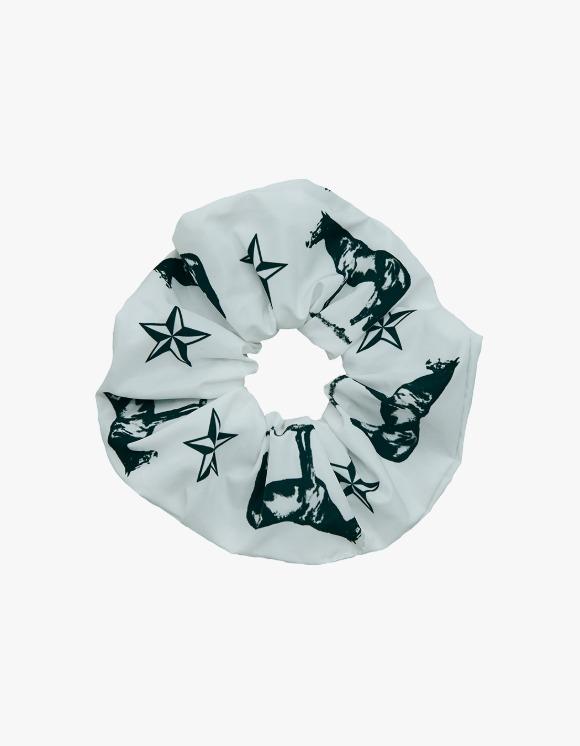 Horse Hair Scrunchie - White