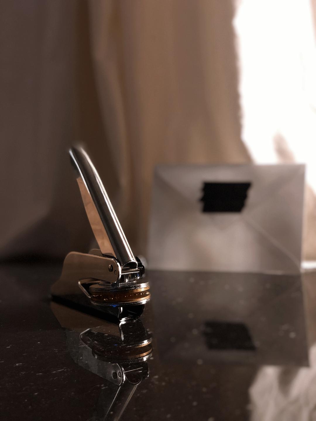 메종501 엠보싱 스탬프 커스텀 디자인 주문제작 Embosser Design