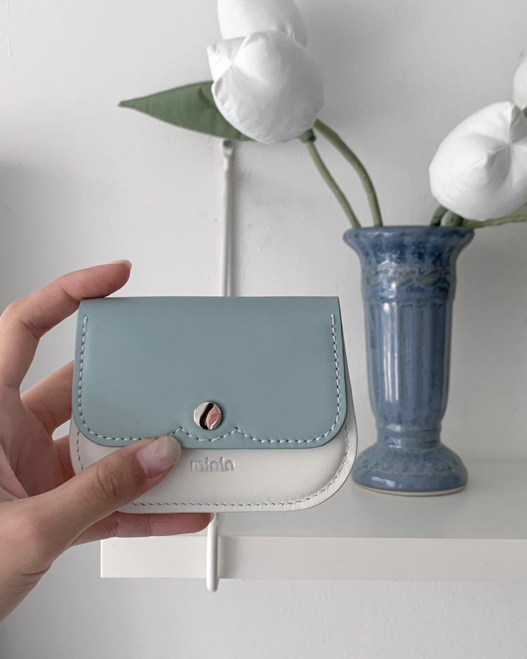 [5.31 예약발송] moono wallet (pale blue)