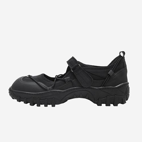 1st Drop 15% Pre-order Event [KYO X NT3] Kidult Mary Jane Sandals "Black\"