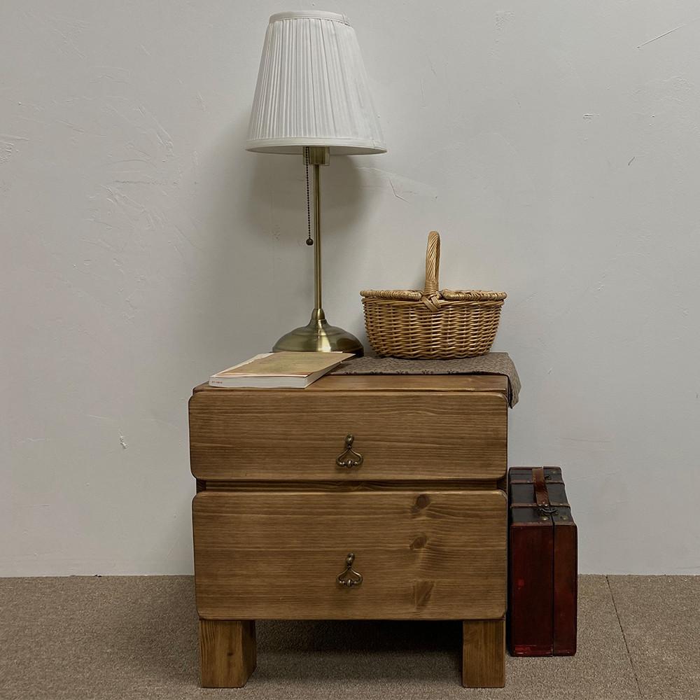 45팩토리 파보[mini side table] 원목 미니 협탁 & 사이드테이블 빈티지,엔틱,레트로